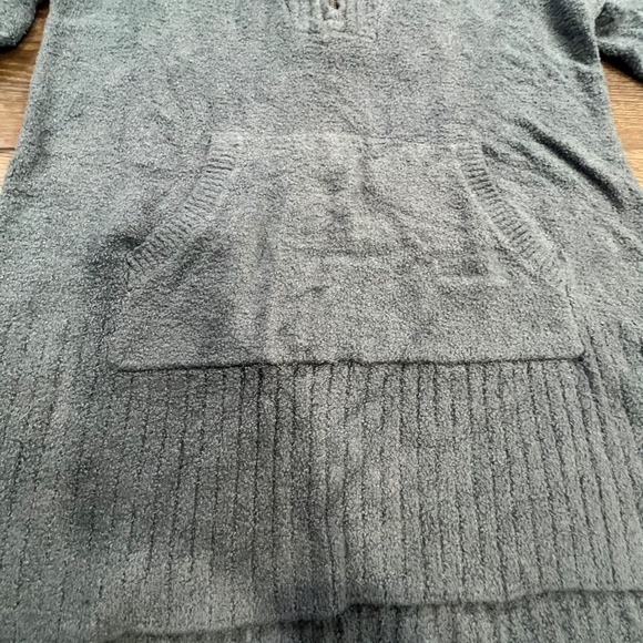 Barefoot Dreams Cozychic Lite Half Zip Tunic Blue Size XS Super Soft! - Picture 3 of 9